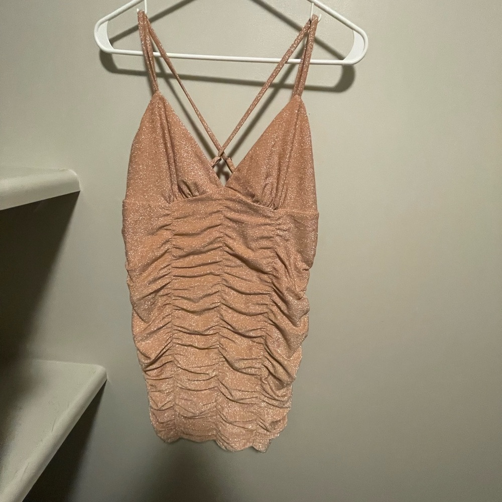 Formal, sparkly dress